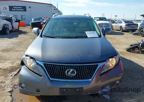 2012 Lexus Rx 350 from USA, damaged, VIN 2T2BK1BA4CC139116
